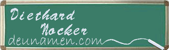 Diethard Nocker Visitenkarte